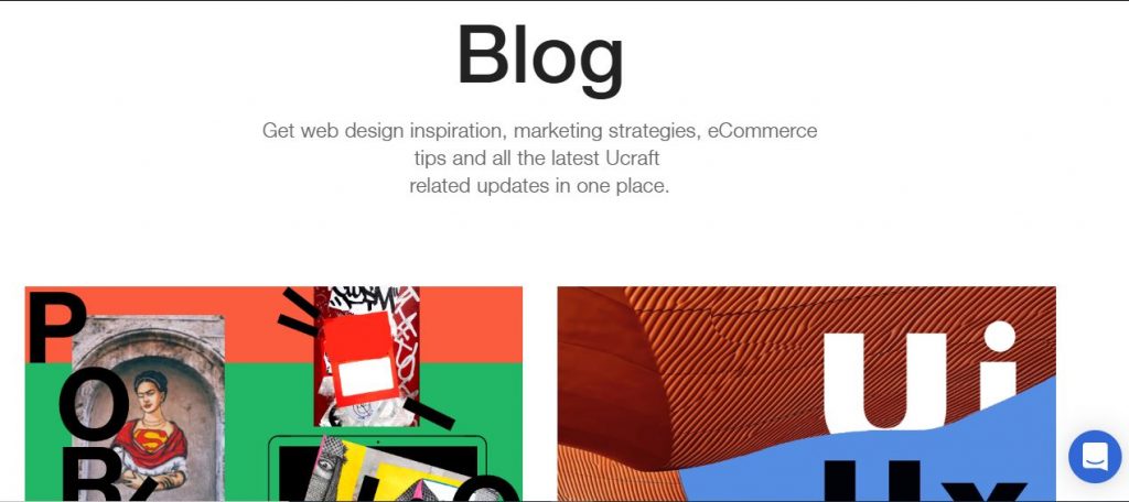 Ucrafts Blog Support Page